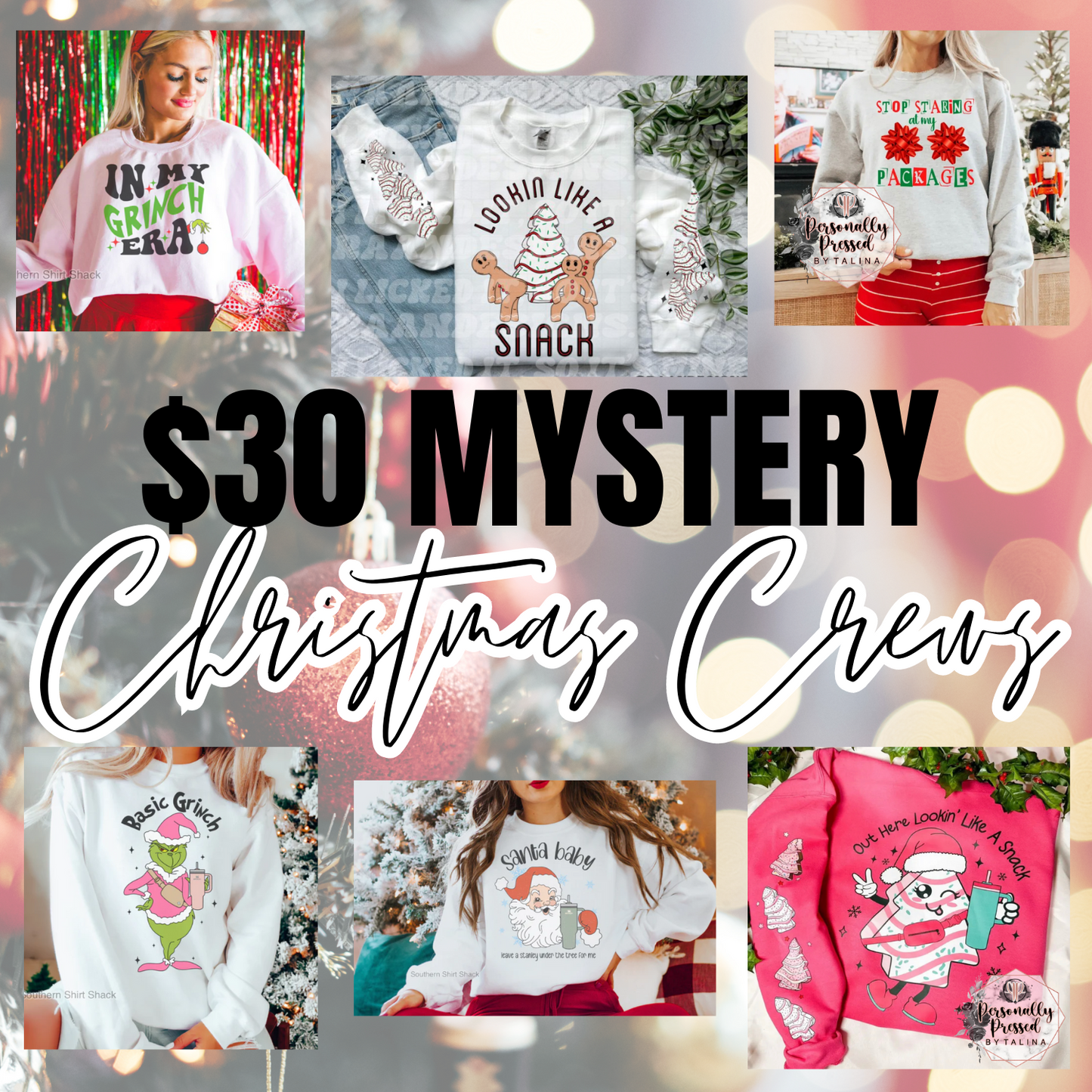 Mystery Christmas Crewneck