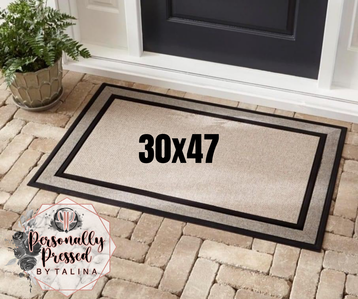 Halloween Front Door Mat