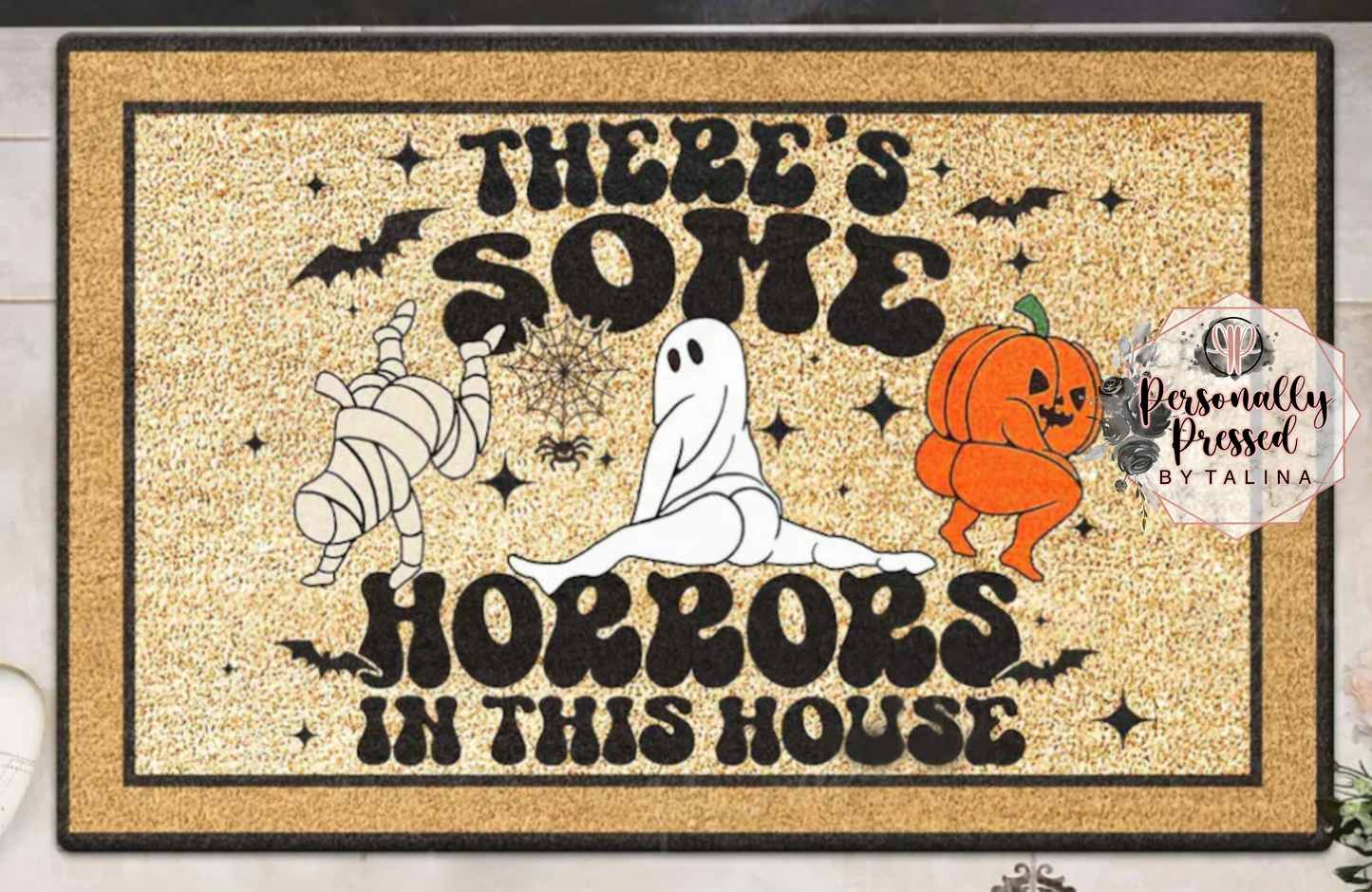 Halloween Front Door Mat