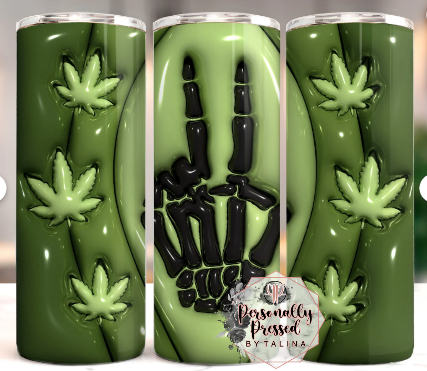 3D Peace 420 Tumbler