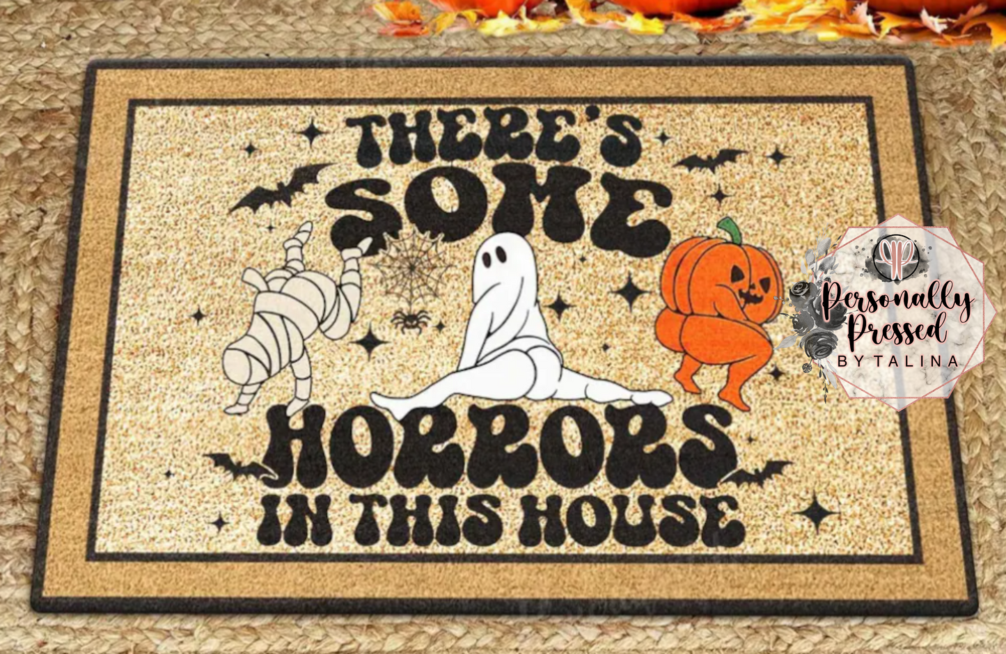 Halloween Front Door Mat