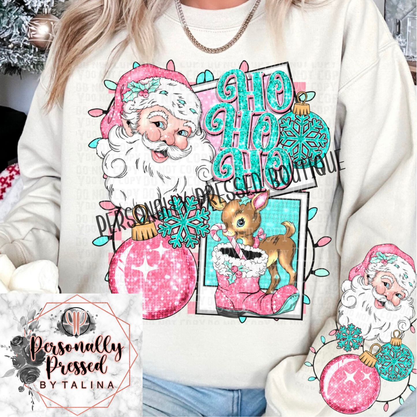HO HO HO CREWNECK
