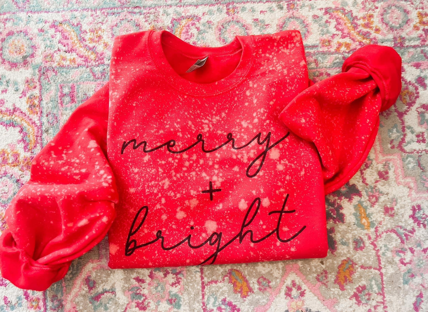 Merry & Bright Crew or Shirt