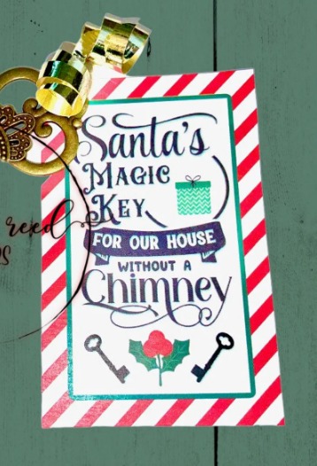 Santa's Magic Key for the homes without a chimney