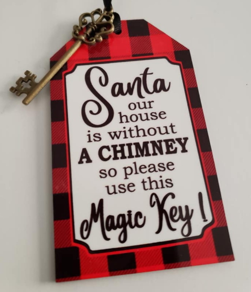 Santa's Magic Key for the homes without a chimney