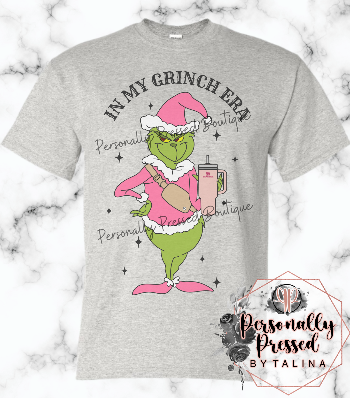 Bleached In My Grinch Era Shirt and Crewneck